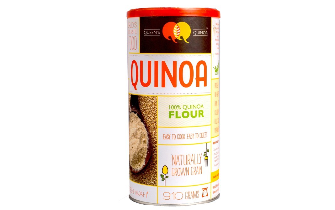 Queen's Quinoa 100% Quinoa Flour    Tin  910 grams
